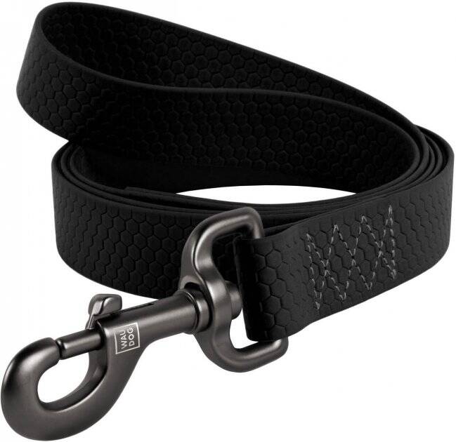 Collar WAUDOG Waterproof Gezdirme Tasması W 20 mm, L 122 cm Siyah (27271)